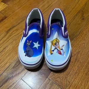 Vans Sailor Moon Slip Ons